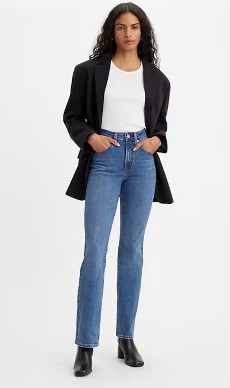 Levi's Women's 725™ High-Rise Bootcut Jeans in "Lapis Speed"